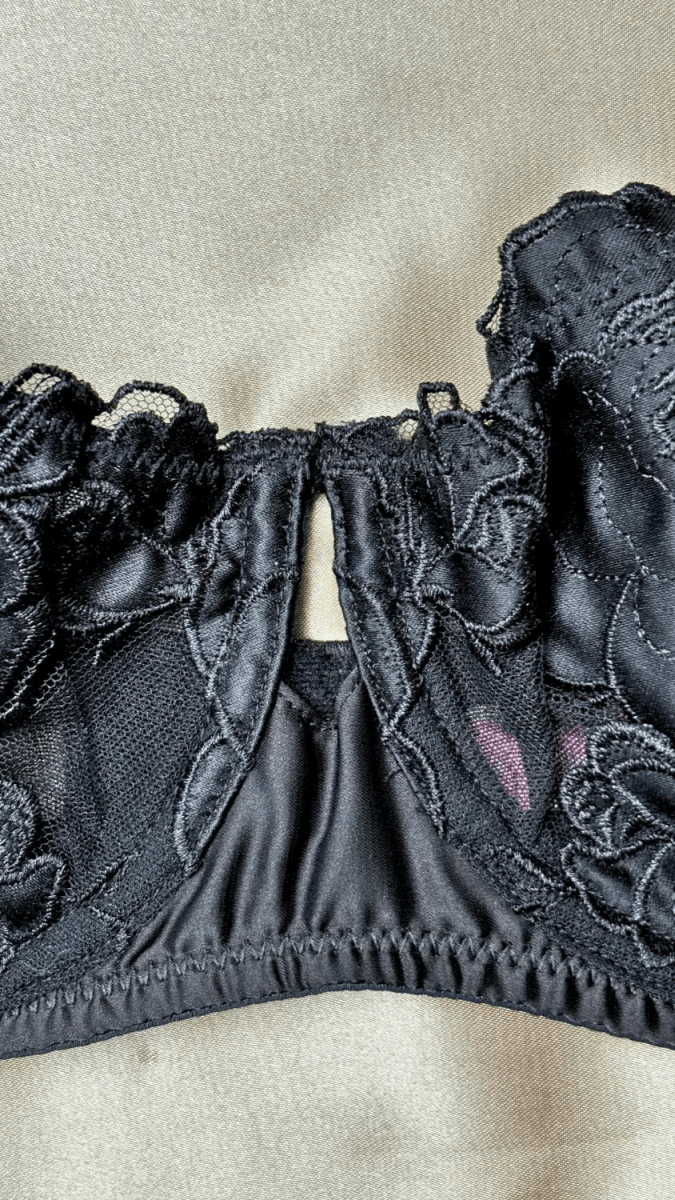 Joy Black Bra - TRÈS FOU OR SOMETHING