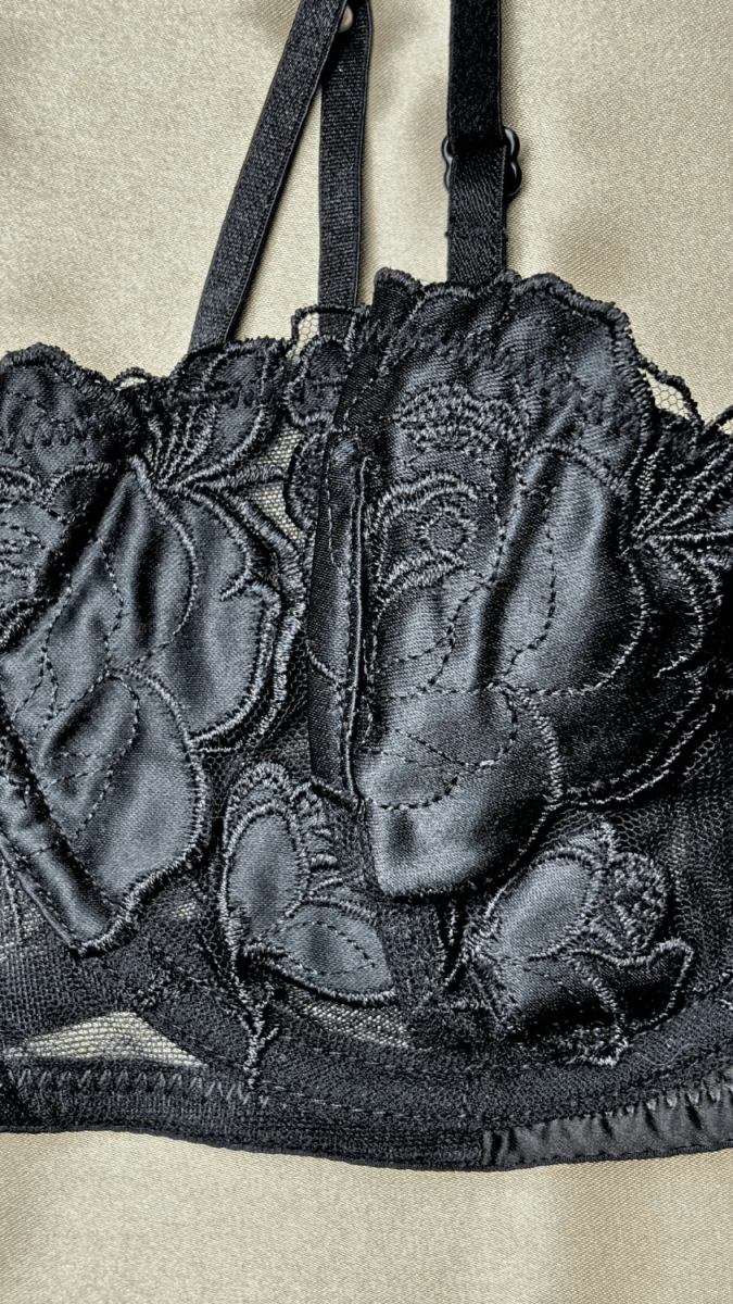 Joy Black Bra - TRÈS FOU OR SOMETHING