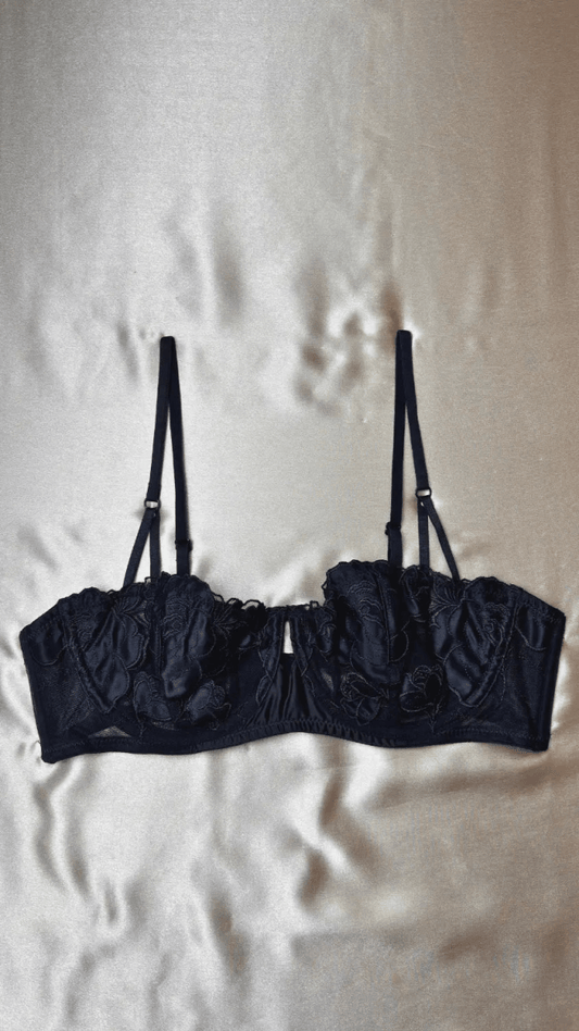 Joy Black Bra - TRÈS FOU OR SOMETHING