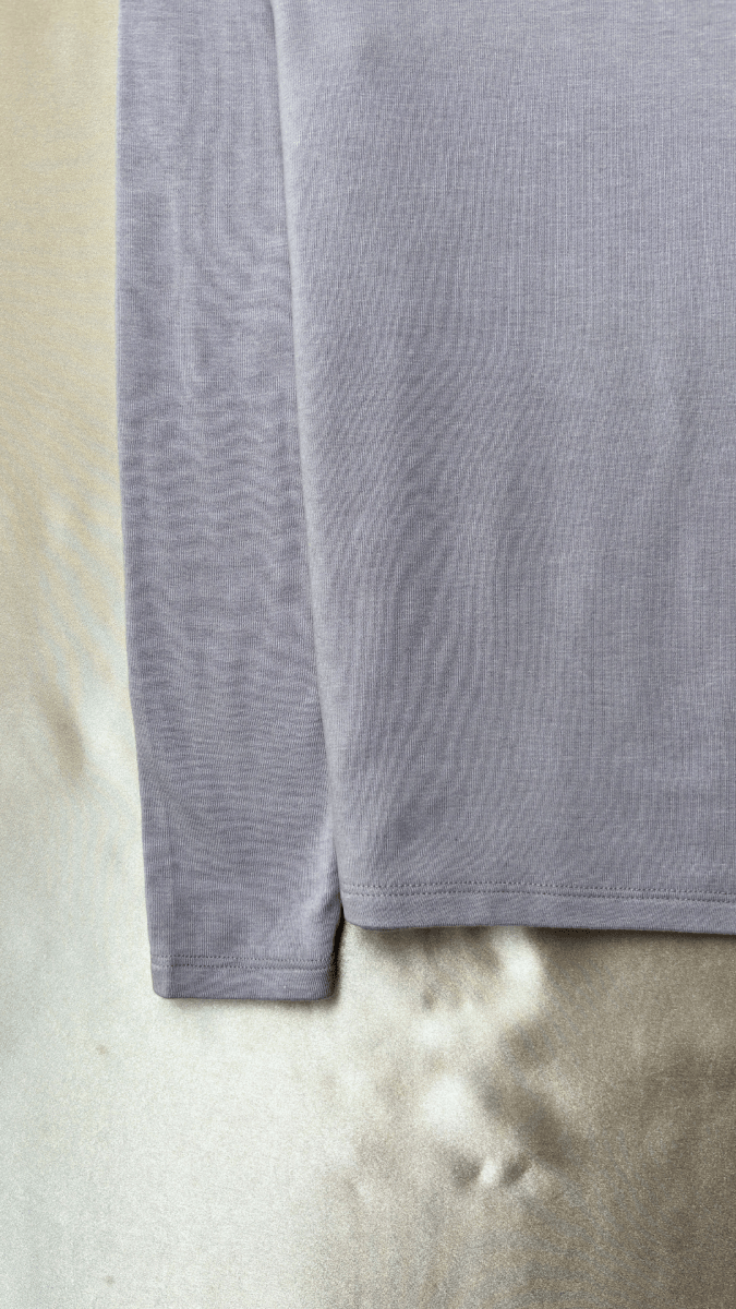 KeepWarm Long Sleeve Gray Turtleneck Top - TRÈS FOU OR SOMETHING