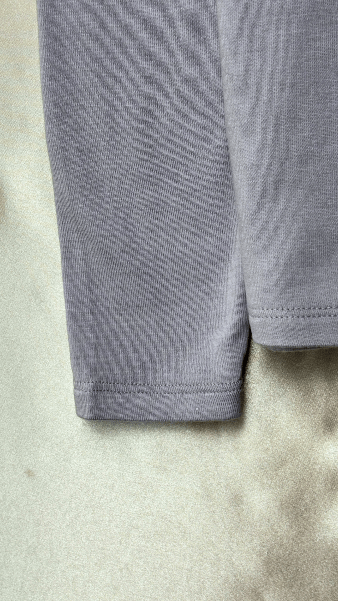 KeepWarm Long Sleeve Gray Turtleneck Top - TRÈS FOU OR SOMETHING