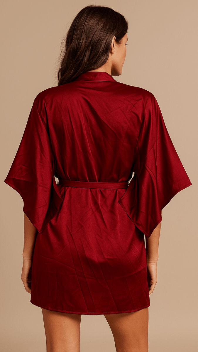 Little Red Riding Kimono Robe - CHAMBRE 535
