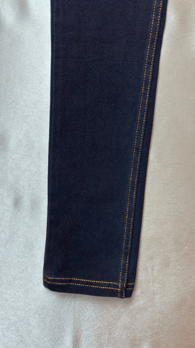 Low Rise Stay Up Butt Enhancer Black Jeggings - TRÈS FOU OR SOMETHING