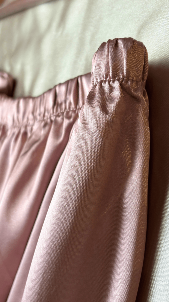 Luxurious Satin Pink Pajama Trouser - TRÈS FOU OR SOMETHING