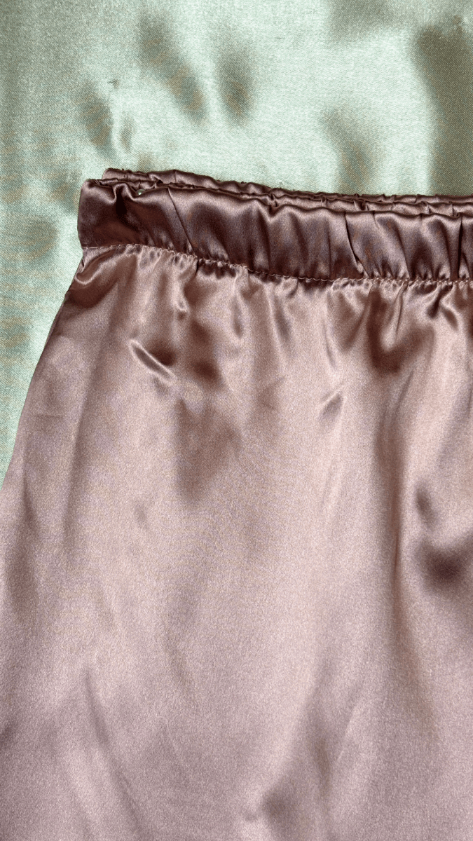 Luxury Satin Pink Pajama Shorts - TRÈS FOU OR SOMETHING