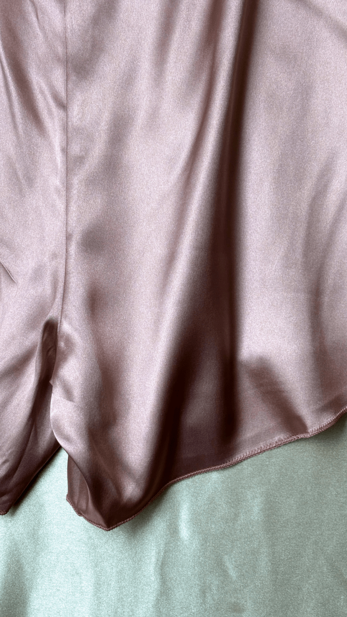 Luxury Satin Pink Pajama Shorts - TRÈS FOU OR SOMETHING