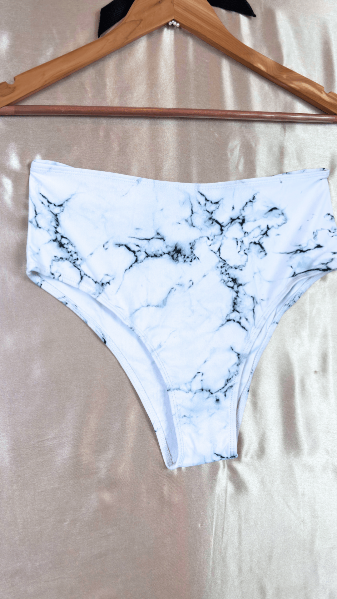 Marble Bikini Bottom - TRÈS FOU OR SOMETHING