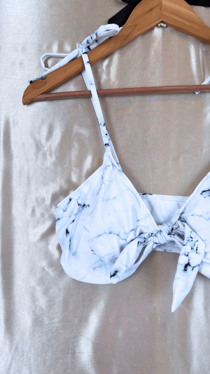 Marble Bikini Top - TRÈS FOU OR SOMETHING