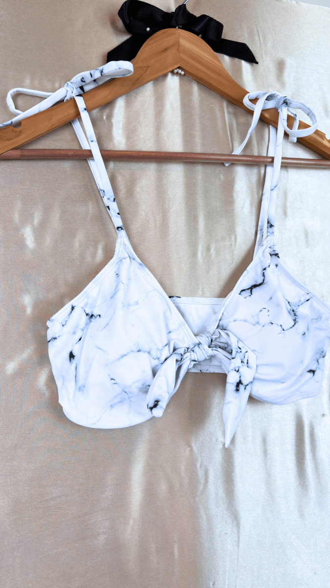 Marble Bikini Top - TRÈS FOU OR SOMETHING