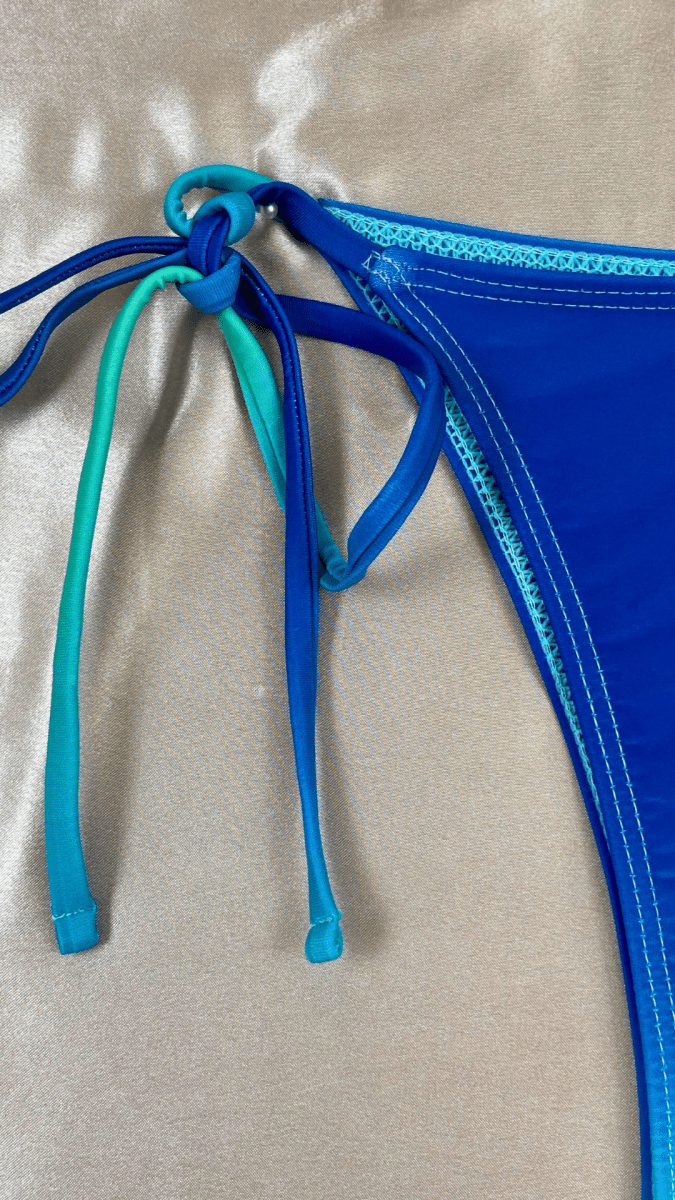 Mediterranean Blues Bikini Bottom - TRÈS FOU OR SOMETHING