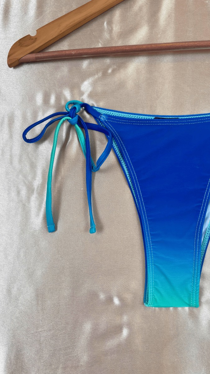 Mediterranean Blues Bikini Bottom - TRÈS FOU OR SOMETHING