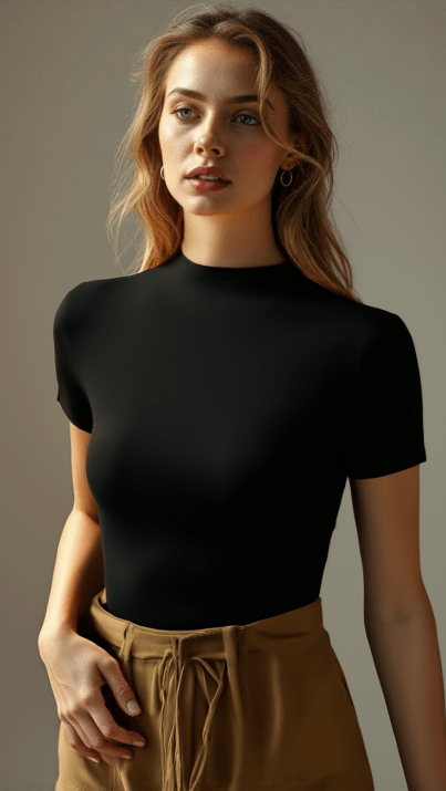 Minimal Turtle Short Sleeve Bodysuit - TRÈS FOU OR SOMETHING