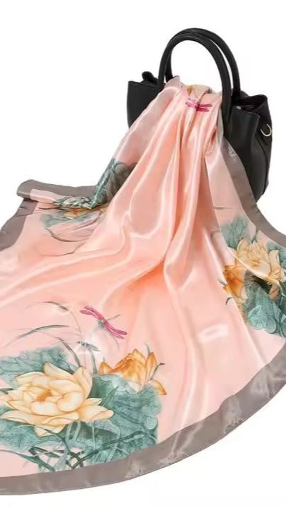 Peach Blossom Scarf - TRÈS FOU OR SOMETHING