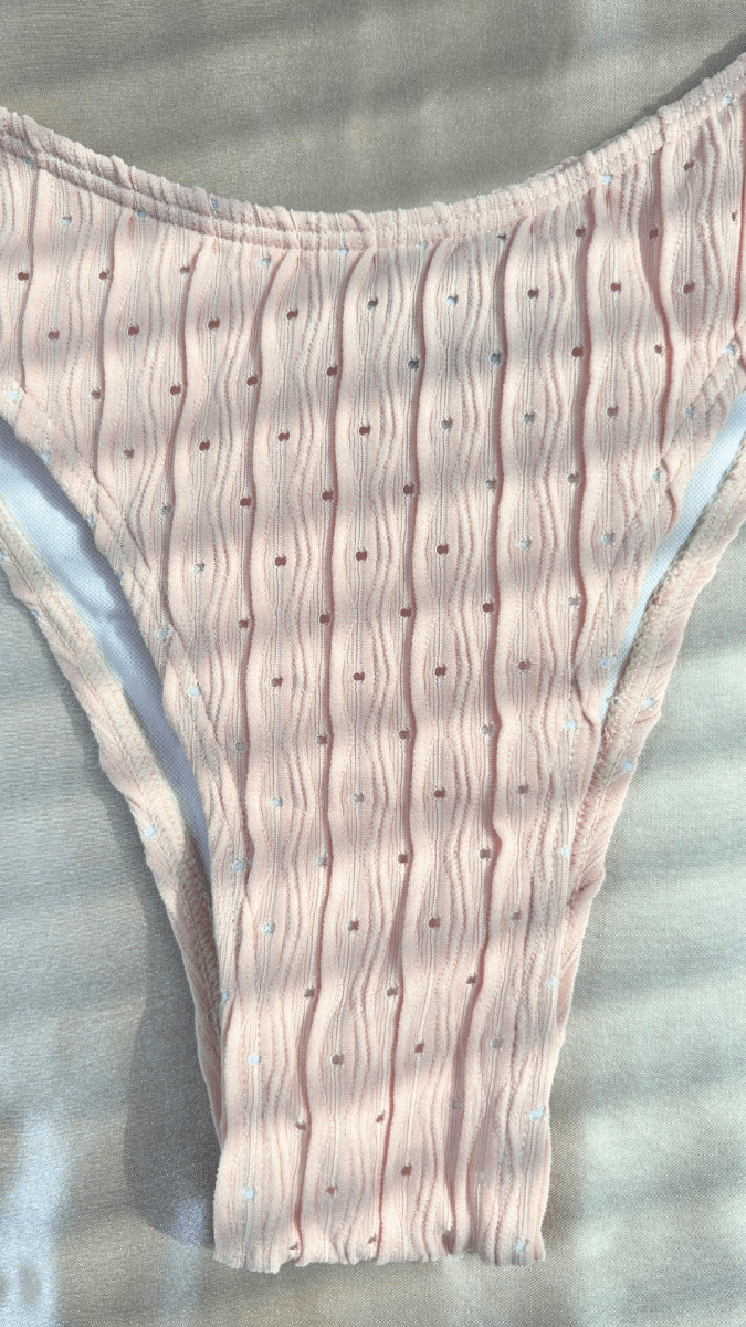 Peach Blossoms Bikini Bottom - TRÈS FOU OR SOMETHING