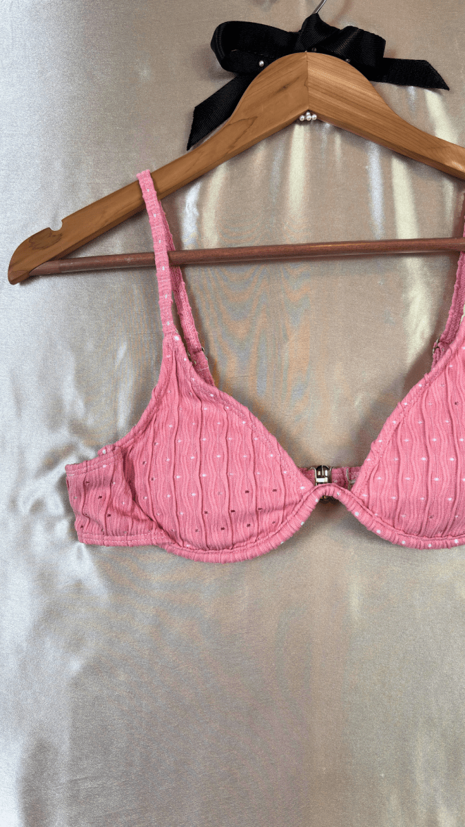 Peach Blossoms Bikini Top - TRÈS FOU OR SOMETHING
