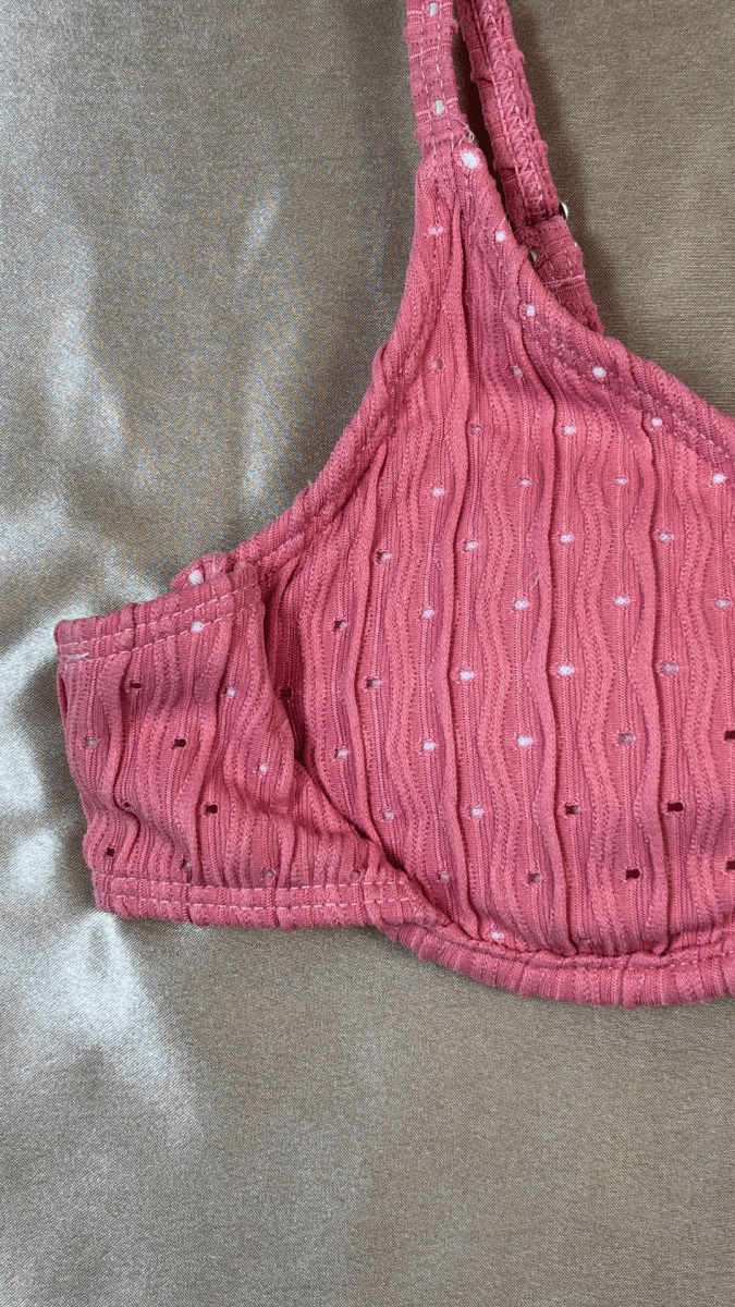 Peach Blossoms Bikini Top - TRÈS FOU OR SOMETHING