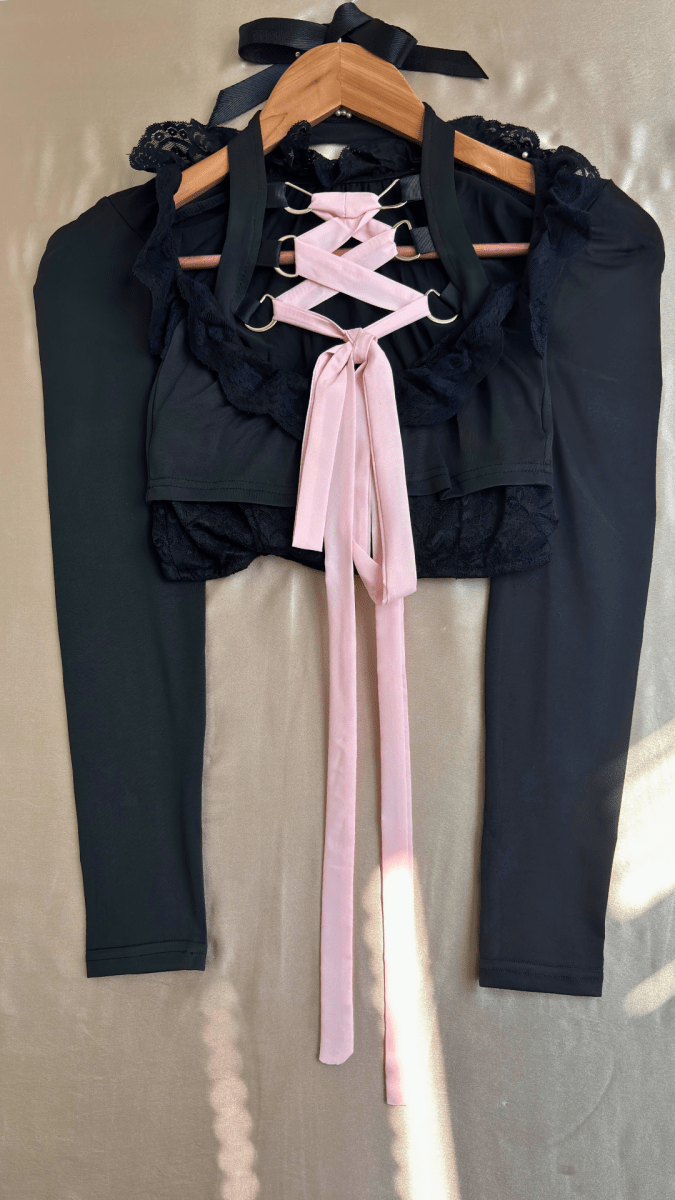 Pink Ribbon Tease Top - TRÈS FOU OR SOMETHING