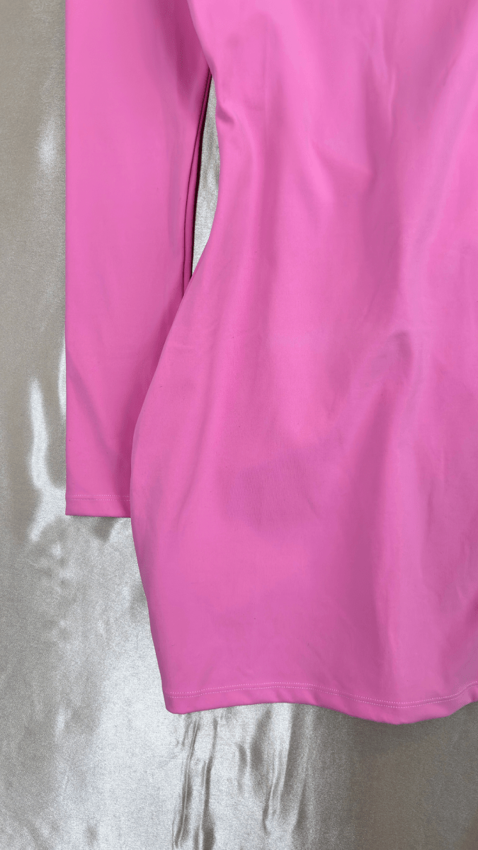 Pink Teardrop Open Back Dress - TRÈS FOU OR SOMETHING