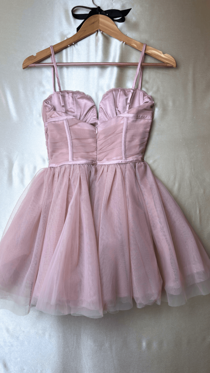 Pink Tulle n Bows Dress - TRÈS FOU OR SOMETHING