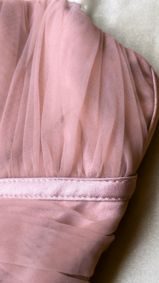 Pink Tulle n Bows Dress - TRÈS FOU OR SOMETHING