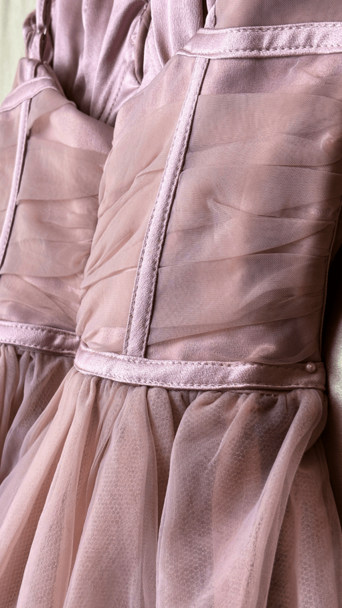 Pink Tulle n Bows Dress - TRÈS FOU OR SOMETHING
