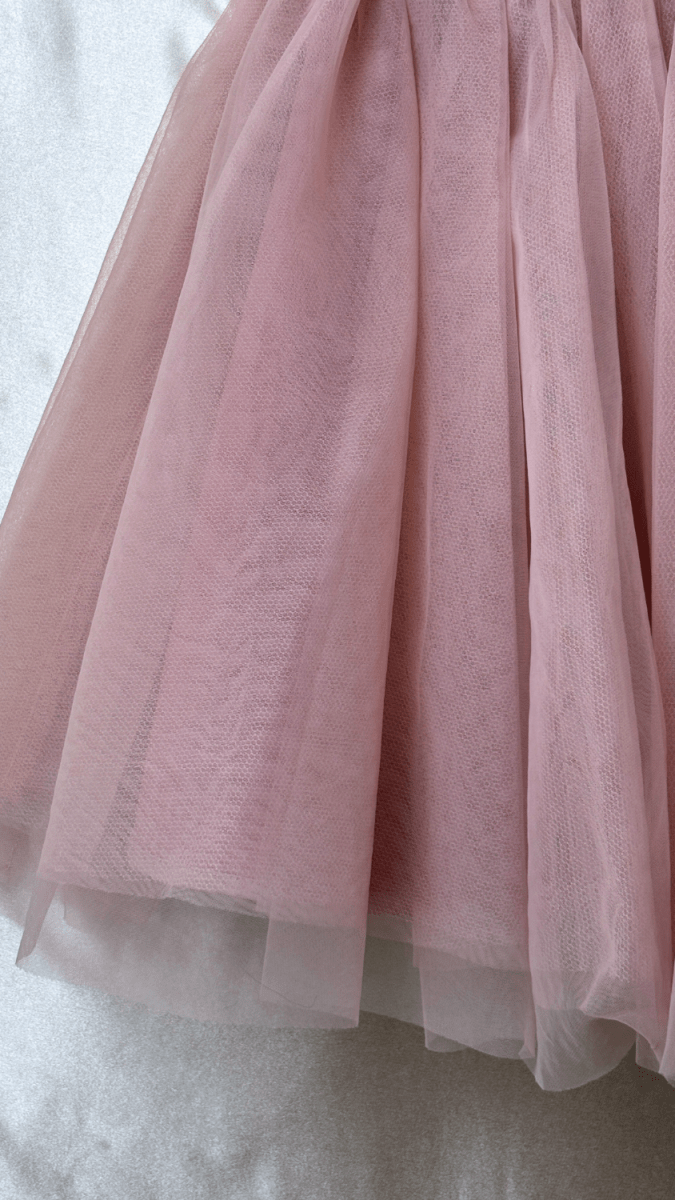 Pink Tulle n Bows Dress - TRÈS FOU OR SOMETHING