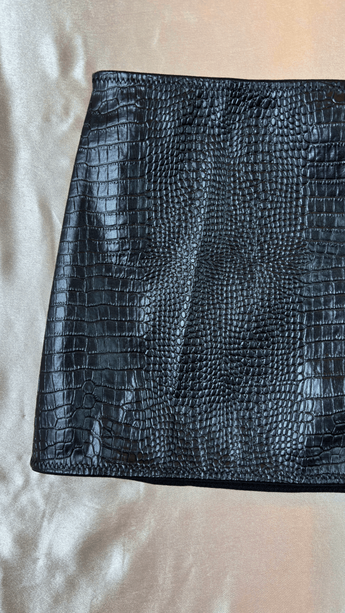 Pleather Tease Skirt - TRÈS FOU OR SOMETHING
