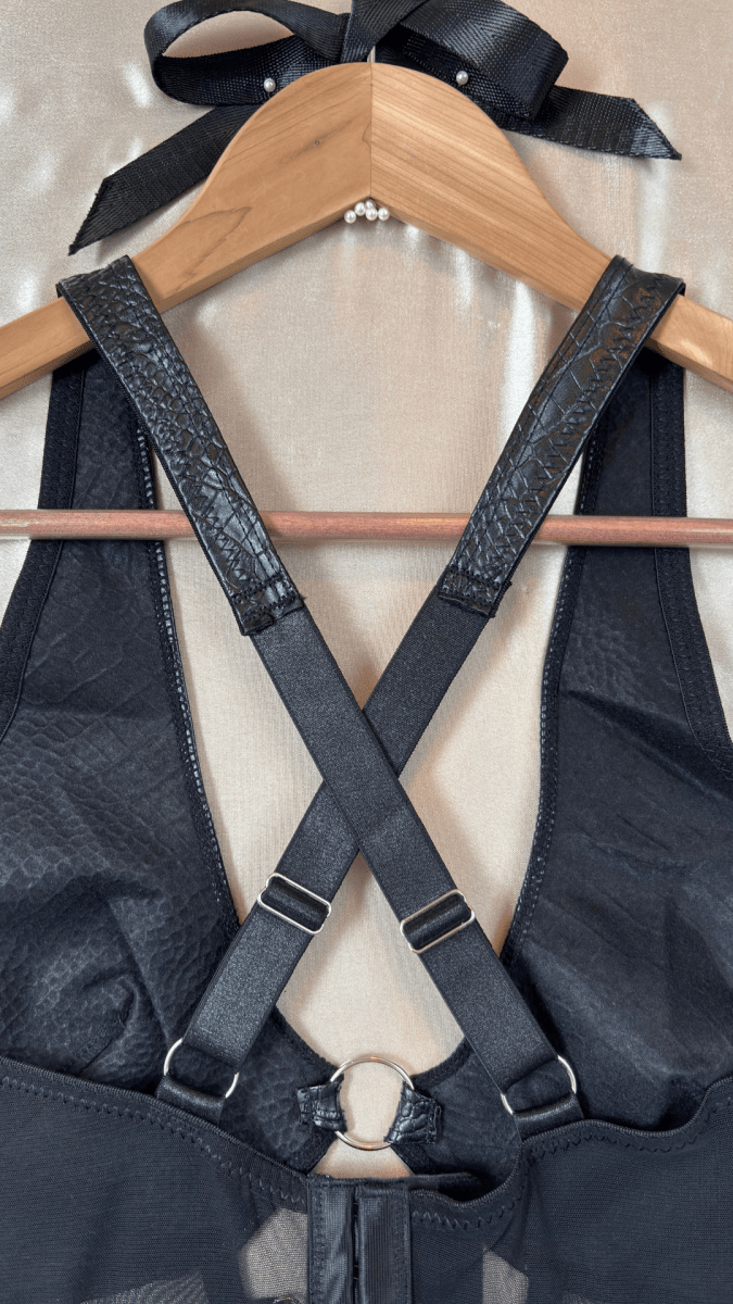 Pleather Tease Top - TRÈS FOU OR SOMETHING