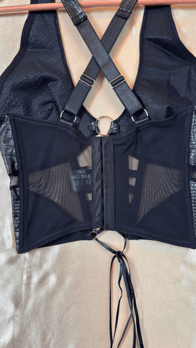 Pleather Tease Top - TRÈS FOU OR SOMETHING