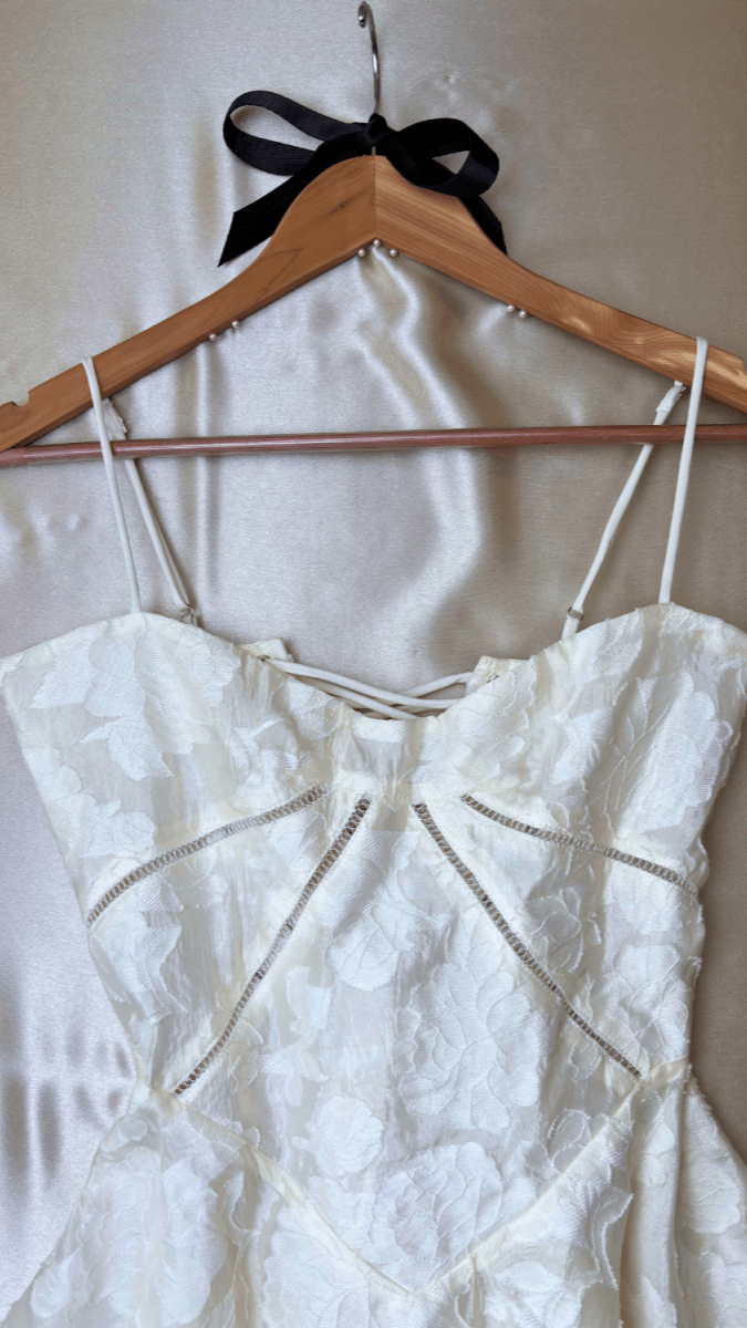Ravenous Cream Corset Dress - TRÈS FOU OR SOMETHING