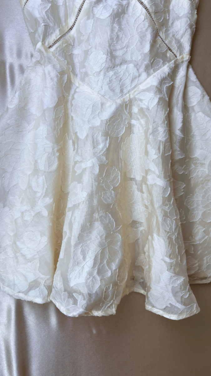 Ravenous Cream Corset Dress - TRÈS FOU OR SOMETHING