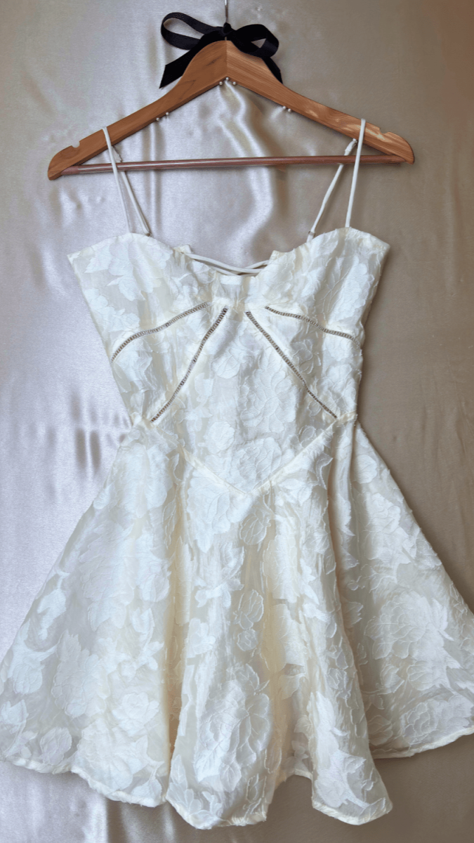 Ravenous Cream Corset Dress - TRÈS FOU OR SOMETHING