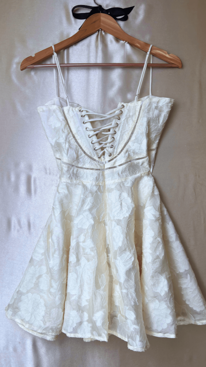 Ravenous Cream Corset Dress - TRÈS FOU OR SOMETHING