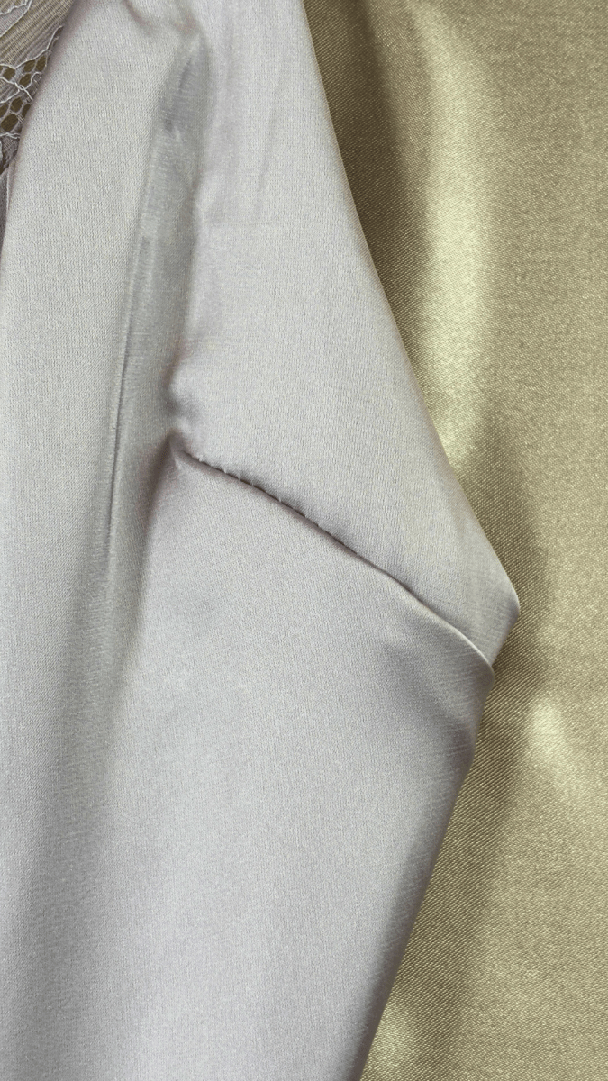 Satin Criss Cross Back Dress - TRÈS FOU OR SOMETHING