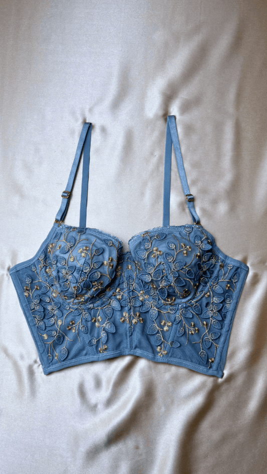 Seafoam Bustier - TRÈS FOU OR SOMETHING