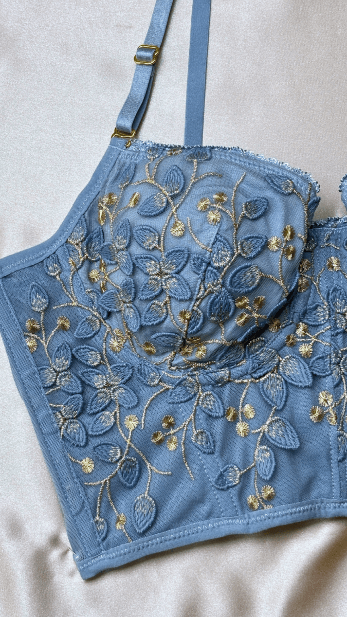 Seafoam Bustier - TRÈS FOU OR SOMETHING