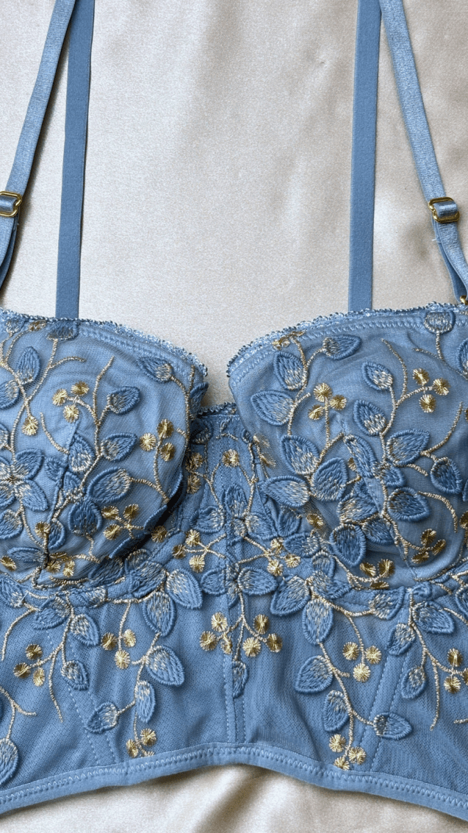 Seafoam Bustier - TRÈS FOU OR SOMETHING