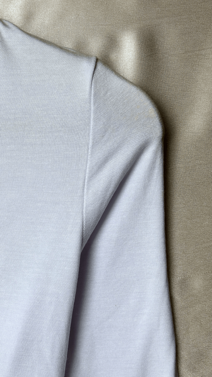 SmoothFlexi Plunge Long Sleeve White Bodysuit - TRÈS FOU OR SOMETHING