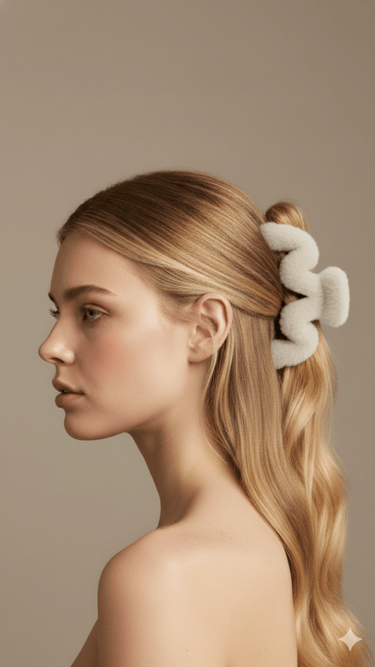 Soft Fur Hair Clip - CHAMBRE 535