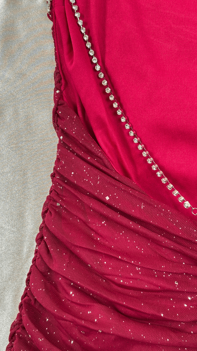 Sparkle Backless Mini Dress - TRÈS FOU OR SOMETHING