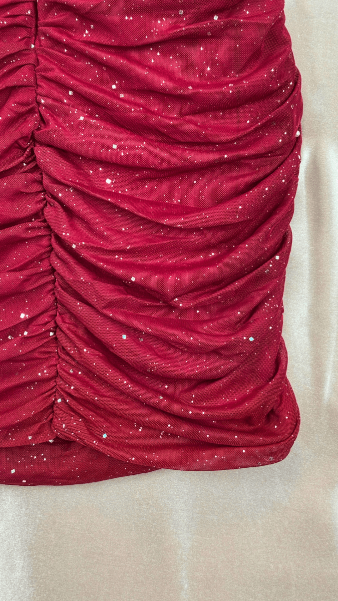 Sparkle Backless Mini Dress - TRÈS FOU OR SOMETHING