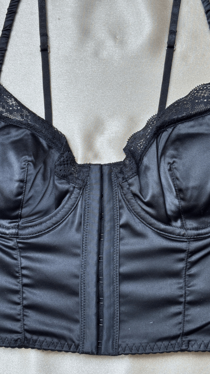 Summer Black Bustier - TRÈS FOU OR SOMETHING