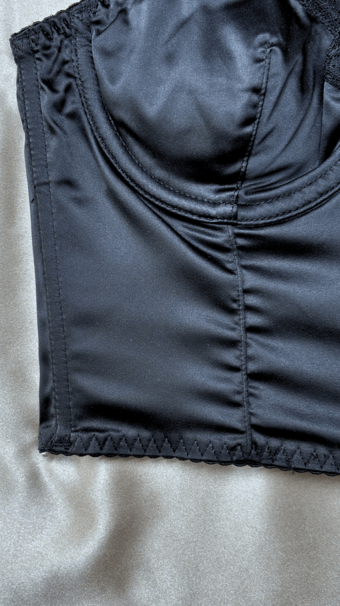 Summer Black Bustier - TRÈS FOU OR SOMETHING
