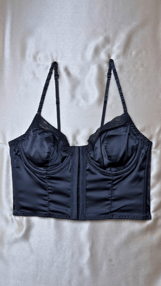 Summer Black Bustier - TRÈS FOU OR SOMETHING