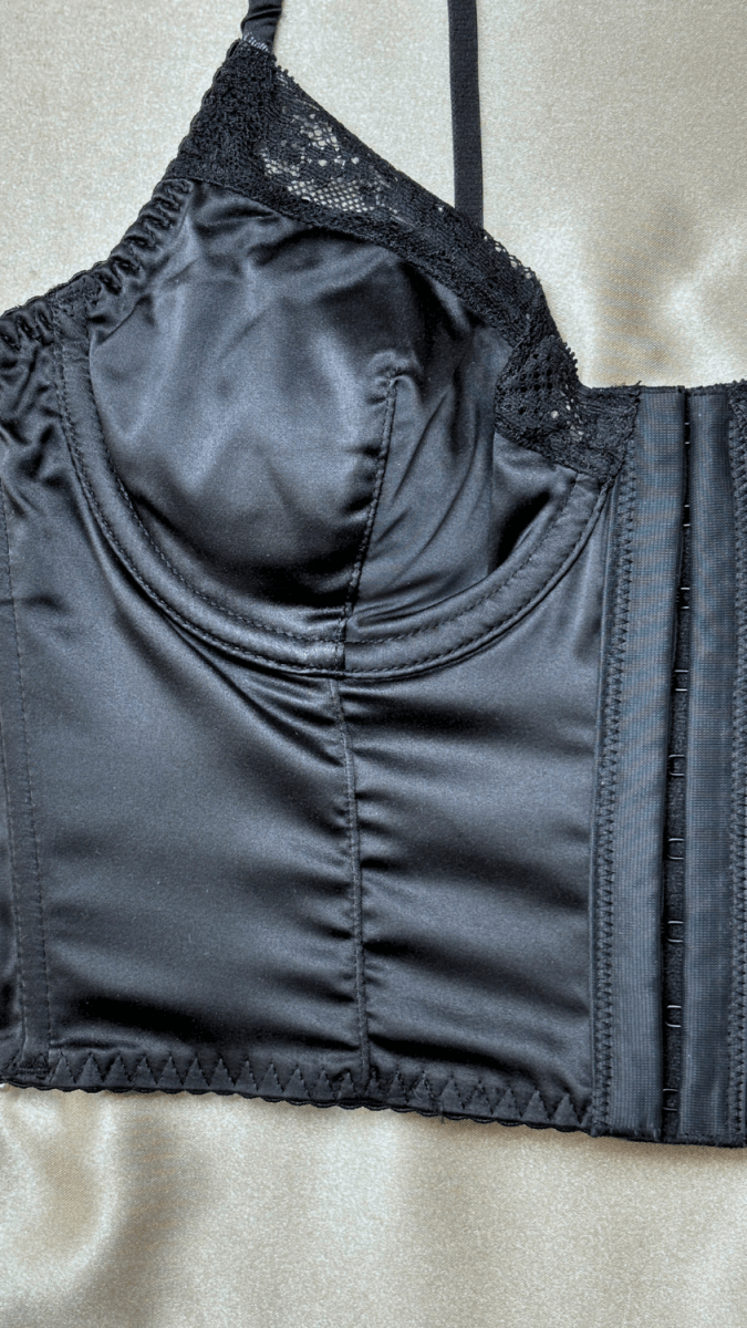 Summer Black Bustier - TRÈS FOU OR SOMETHING