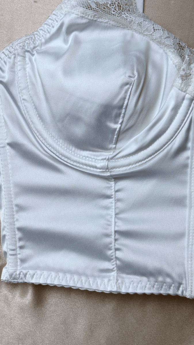 Summer White Bustier - TRÈS FOU OR SOMETHING