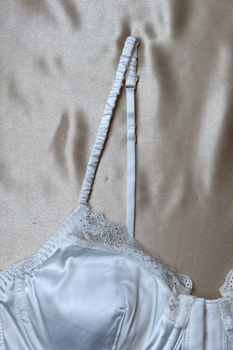 Summer White Bustier - TRÈS FOU OR SOMETHING