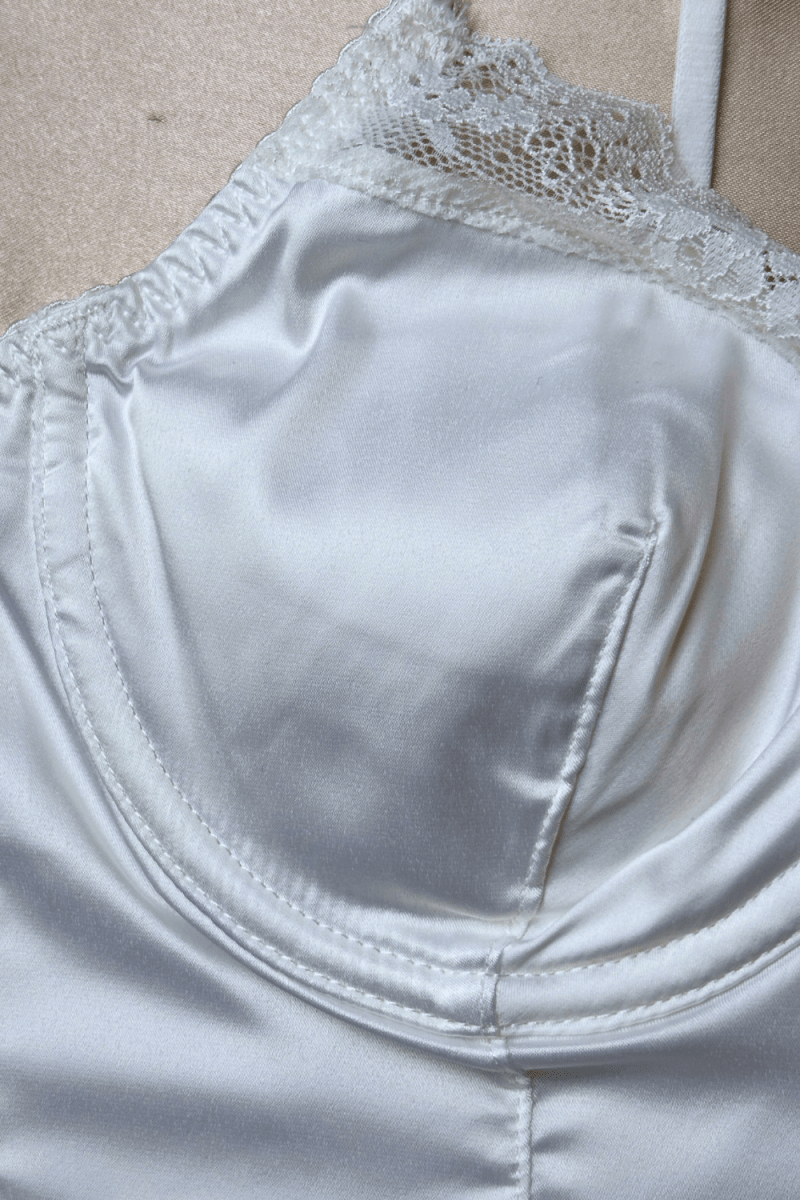 Summer White Bustier - TRÈS FOU OR SOMETHING