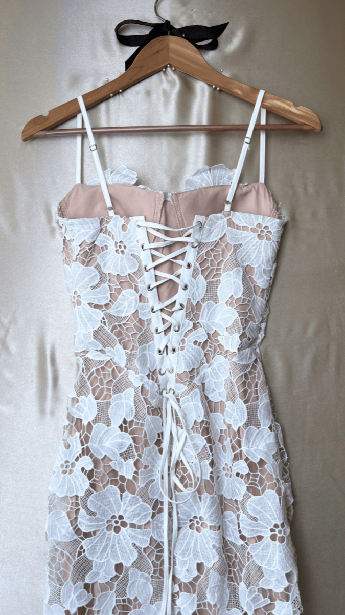 Sweetheart Lace Corset Dress - TRÈS FOU OR SOMETHING