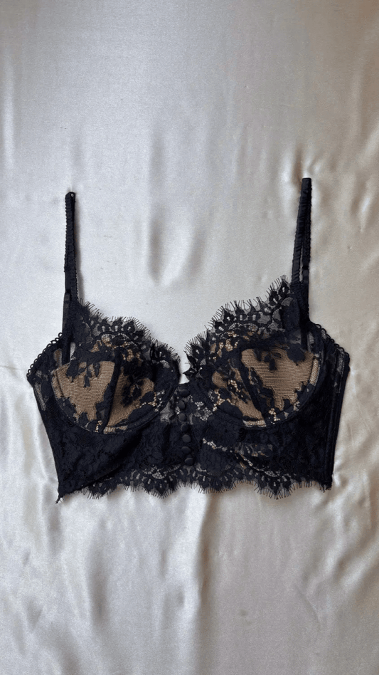 Tiffany Black Bralette - TRÈS FOU OR SOMETHING